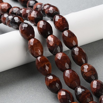 Dyed Natural Tiger Eye Beads Strands G-C135-J02-01-1