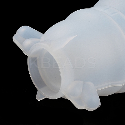 Christmas DIY Candle Holder Silicone Statue Molds DIY-F141-01B-1
