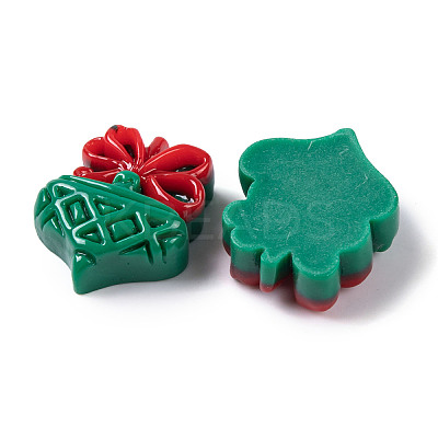 Christmas Decorations Theme Opaque Resin Decoden Cabochons LS-RESI-Z026-01J-1