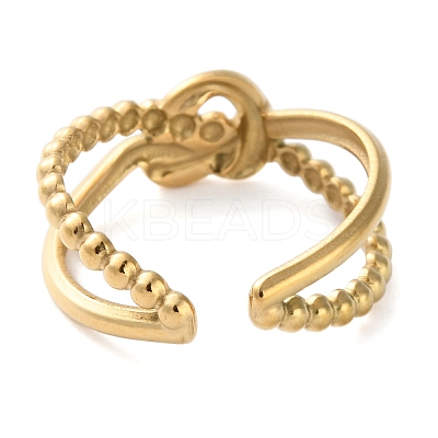 304 Stainless Steel Open Rings RJEW-S393-02F-1