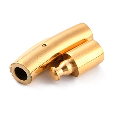 Ion Plating(IP) 316 Surgical Stainless Steel Bayonet Clasps STAS-G241-10G-1