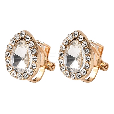 Alloy Silicone Clip-on Earrings LS-EJEW-Z120-02G-02-1