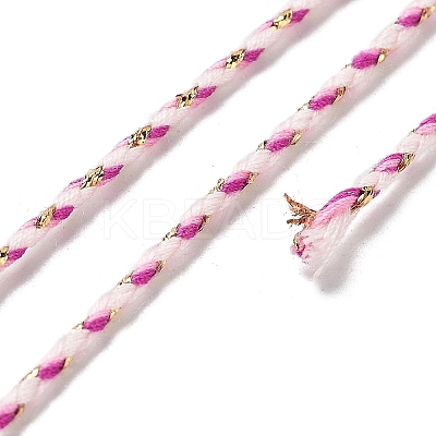 4-Ply Polycotton Cord with Metallic Thread OCOR-Z003-D113-1