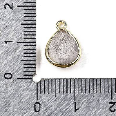 Natural Sunstone Faceted Pendants G-U019-05G-10-1