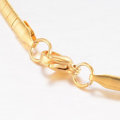 304 Stainless Steel Necklaces LS-NJEW-D274-01G-1