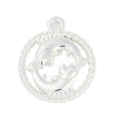 Twelve Constellations Alloy Pendants LS-PALLOY-Q006-01F-S-1