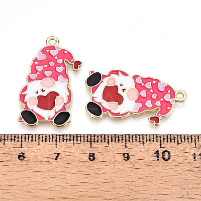 Alloy Enamel Pendants X-ENAM-T022-01D-1