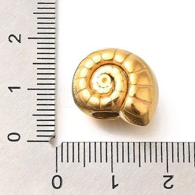 Ion Plating(IP) 304 Stainless Steel European Beads STAS-I321-49G-1
