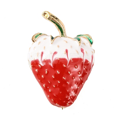KC Gold Plated Alloy Fruit Brooches LS-JEWB-L017-02KCG-02-1