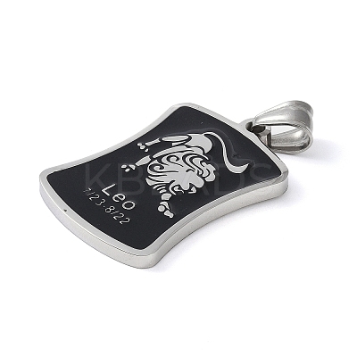 304 Stainless Steel Pendants LS-STAS-O008-01G-1