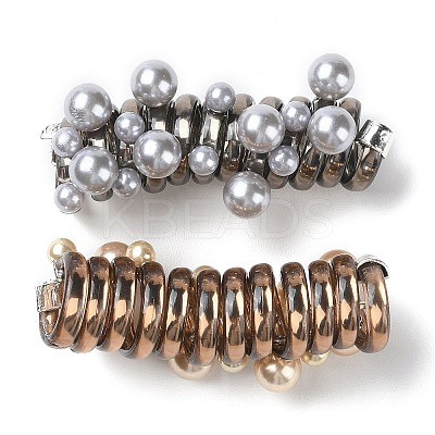 Alloy & Plastic Spiral Hair Tie for Women & Girl MRMJ-M004-08-1