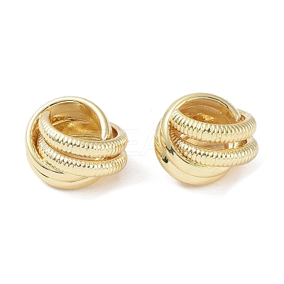 Brass Linking Rings KK-B087-01G-1