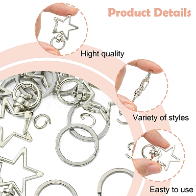 DIY Jewelry Making Findings Kits DIY-FS0008-12P-1