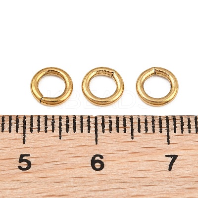 304 Stainless Steel Open Jump Rings SA-CBAF81C-01J-G-1