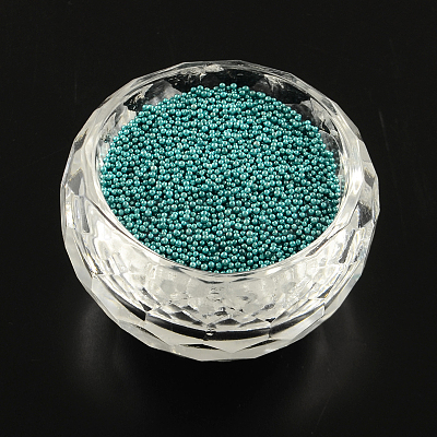 Color Plated DIY 3D Nail Art Decoration Mini Glass Beads MRMJ-R038-E06-1