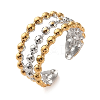 304 Stainless Steel Finger Rings RJEW-P170-02A-G-1