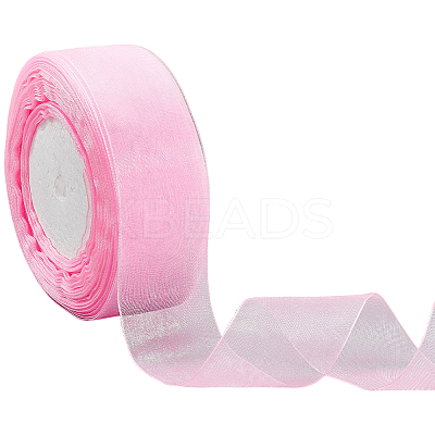 1 Rolls Sheer Organza Ribbon SRIB-CY0001-22B-07-1