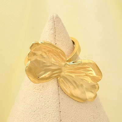 304 Stainless Steel Open Cuff for Women LS-RJEW-B109-02G-03-1