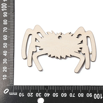 Halloween Printed Wooden Big Pendants LS-WOOD-I016-01A-1