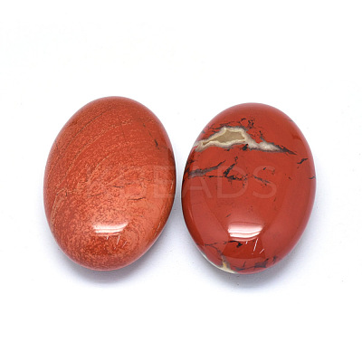 Natural Red Jasper Healing Massage Palm Stones G-P415-64-1