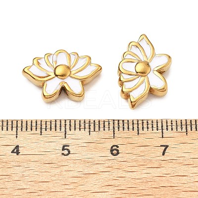 304 Stainless Steel Enamel Beads STAS-D369-18G-02-1