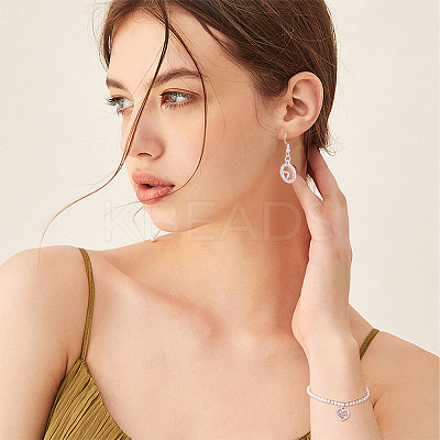 36Pcs 6 Style Alloy Rhinestone Charms ALRI-FH0001-18-1