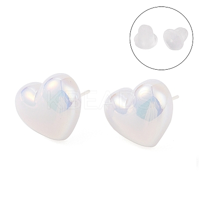 Hypoallergenic Bioceramics Zirconia Ceramic Stud Earrings EJEW-C111-14B-1