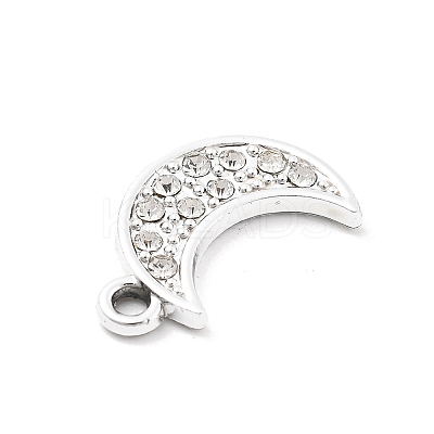 Alloy Rhinestone Pendants FIND-U026-17P-1