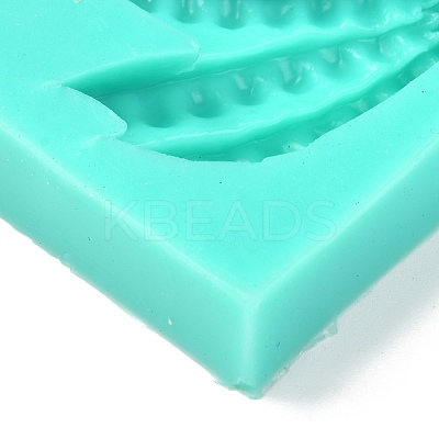Chinese Cabbage and Pea Shape DIY Food Grade Silicone Molds DIY-J007-01E-1