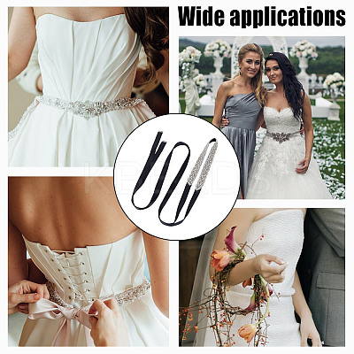 Bridal Belt for Wedding Dress AJEW-WH0471-114B-1