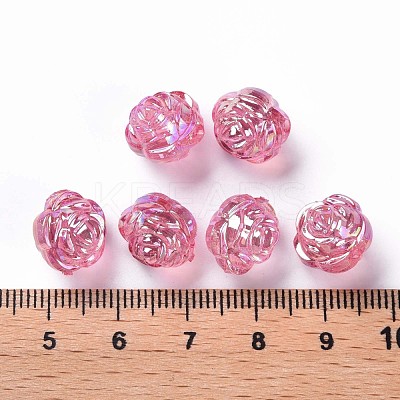 Transparent Acrylic Beads TACR-S154-33C-705-1