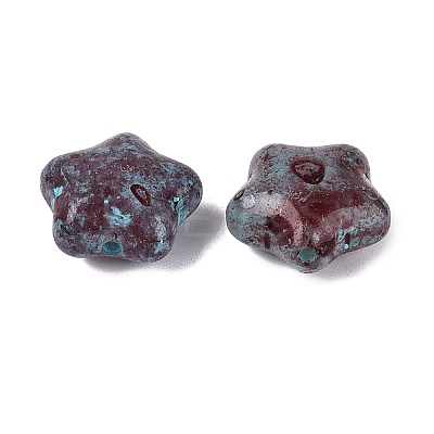Picasso Opaque Glass Beads SEED-N012-08D-1
