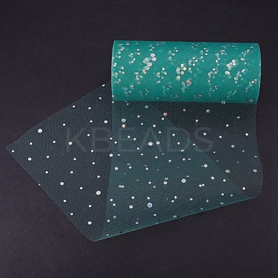 Glitter Sequin Deco Mesh Ribbons OCOR-BC0008-35-1