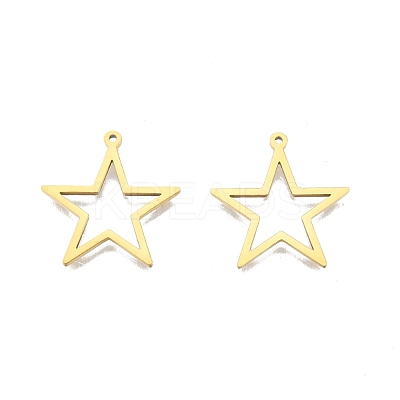 Ion Plating(IP) 201 Stainless Steel Pendants STAS-N098-096LG-1
