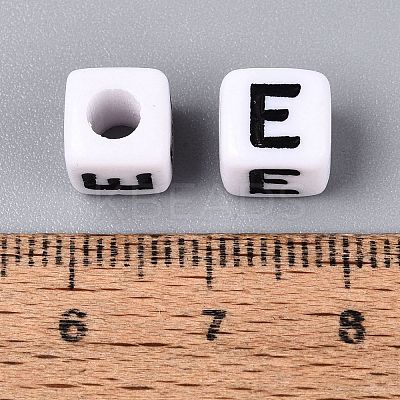 Opaque Acrylic Beads SACR-N020-04A-E-1