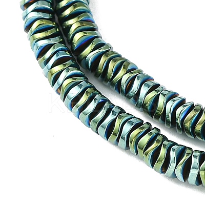 Electroplated Synthetic Non-Magnetic Hematite Beads Strands G-H020-M01-07-1