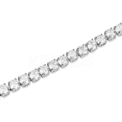 Sport Theme Simple Fashion Brass Tennis Bracelet JB52A-1