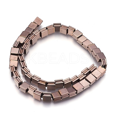 Electroplate Non-magnetic Synthetic Hematite Bead Strands G-I208-13-C-1