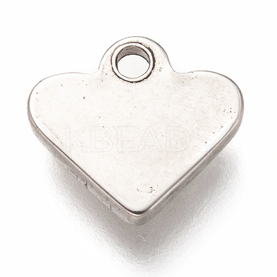 Non-Tarnish 304 Stainless Steel Charms X-STAS-H126-14P-1