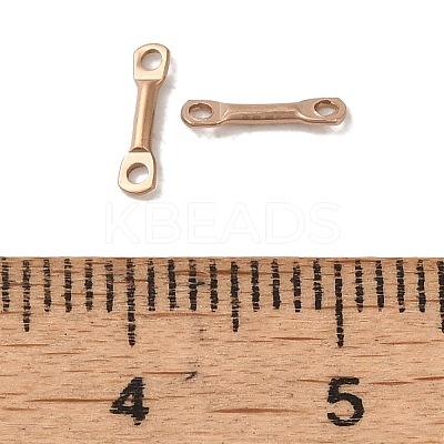Ion Plating(IP) 304 Stainless Steel Connector Charms STAS-Q323-04A-RG-1