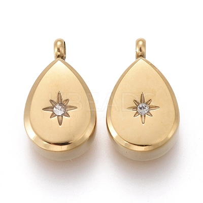 316 Surgical Stainless Steel Pendants STAS-I164-037G-1