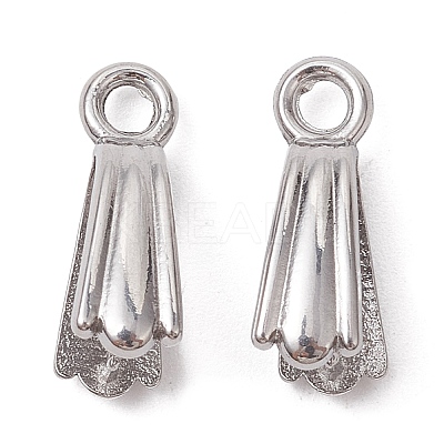 Non-Tarnish 304 Stainless Steel Ice Pick Pinch Bails STAS-K277-03B-P-1