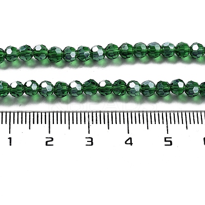 Electroplate Transparent Glass Beads Strands LS-EGLA-A035-T4mm-A10-1