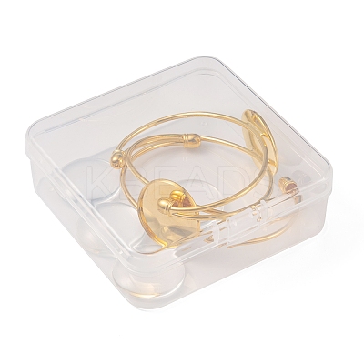 DIY Blank Dome Bangle Making Kit DIY-FS0003-50G-1