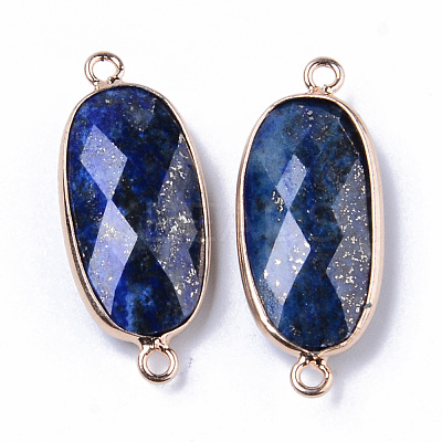 Natural Lapis Lazuli Links Connectors G-R472-03B-1