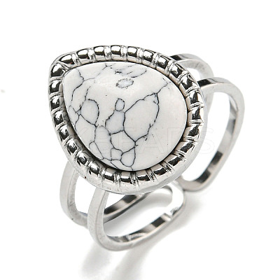 304 Stainless Steel Open Cuff Rings RJEW-C079-15P-01-1