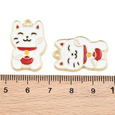 Alloy Enamel Pendants AL-CBA1F11-04G-A-1