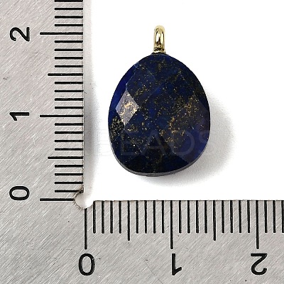 Dyed Natural Lapis Lazuli Pendants G-Z090-01G-07-1