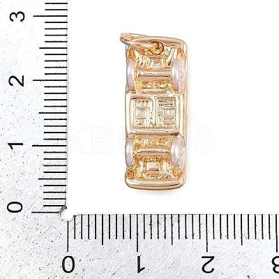 Brass Pendants KK-B145-01B-KCGS-1