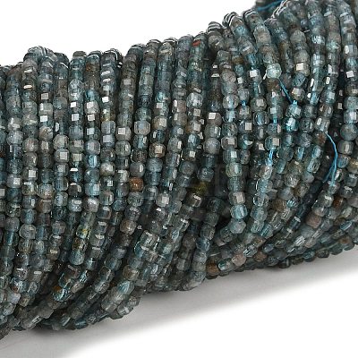 Natural Apatite Beads Strands G-RM241221-M2-1